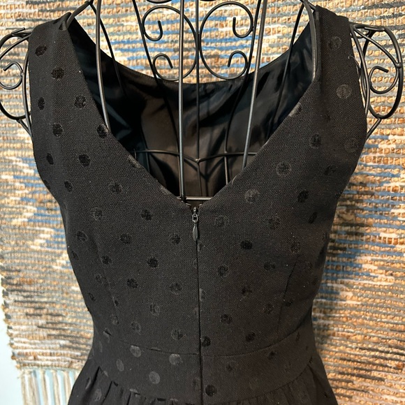 Loft Polka Dot Midi Dress - Picture 8 of 10